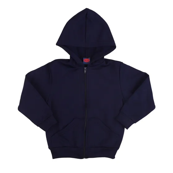 Campera Canguro Capucha Colegial Algodon Poliester Limusin