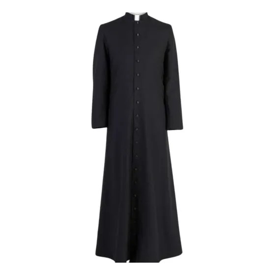 Batina Sacerdotal Simples Gabardine Padre