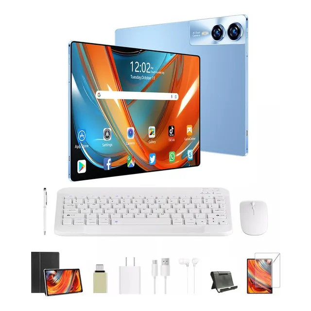 Tablet Hancdon S12 11.6'' Con Teclado Y Mous Funda 512gb 12gb Rom/tf1tb Economicas Android 13 Tablet 5g Wifi 8000mah 10 core