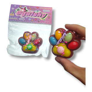 Taba Squishy Patinha M&m's Passa Tempo Anti-stress Brinquedo Taba Squishy Patinha M&m's Passa Tempo Anti-stress Brinquedo