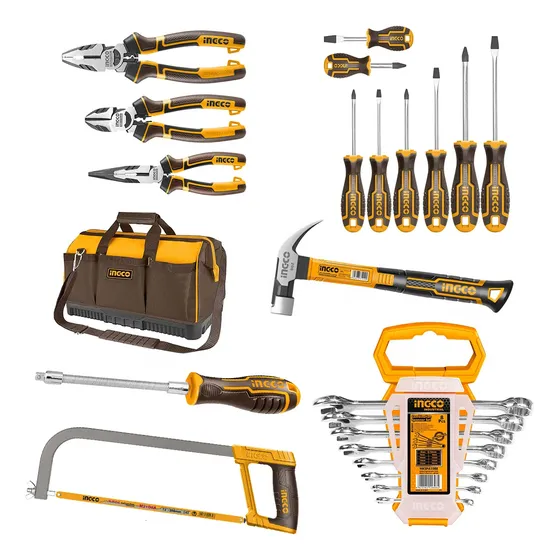 Kit Herramientas Manuales + Bolso Amarillo