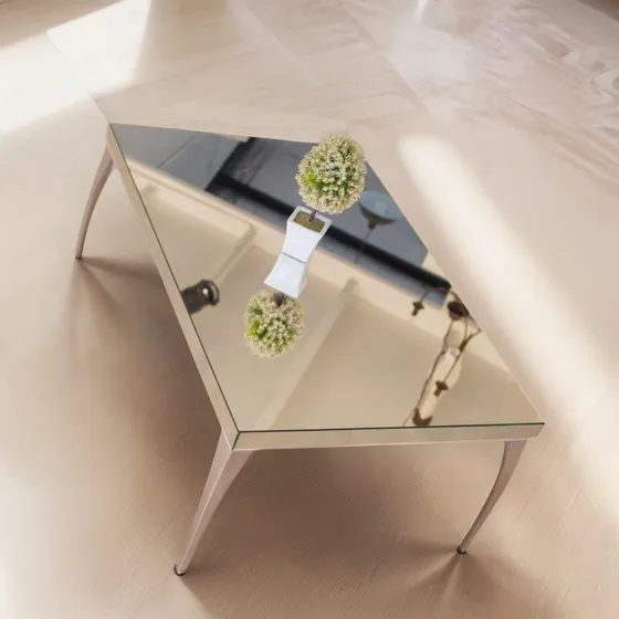 Mesa Ratona Espejada ,de Centro ,de Diseño;conestilo