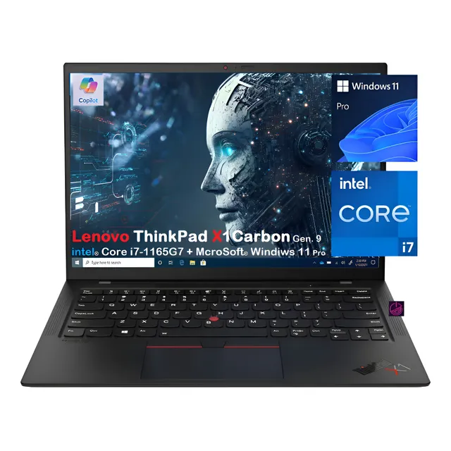 Lenovo X1 Carbon Gen.9  Core I7-1165g7 16gb 512gb 14-fhd W11