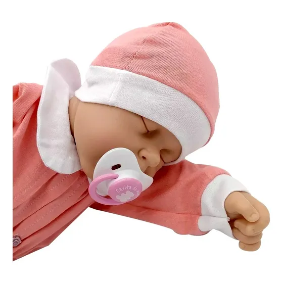 Bebote Real Recién Nacido 58 Cm Bebe Reborn Casita Muñecas