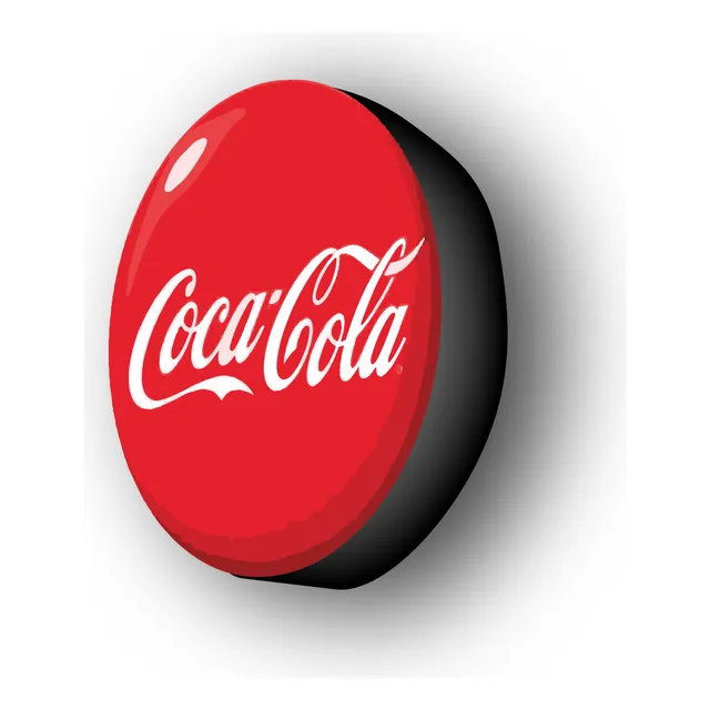 Letrero Luminoso 3d Para Exterior Refresco Coca Cola 3d