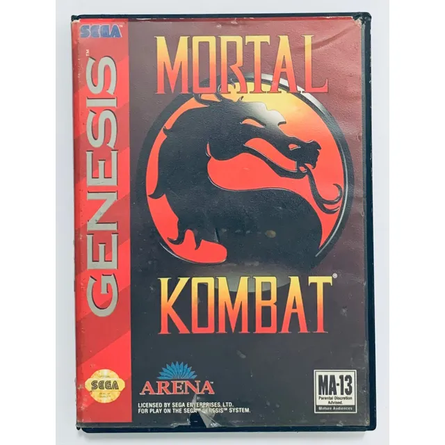 Mortal Kombat - Sega Genesis - Ntsc - Boxed (t-81186)
