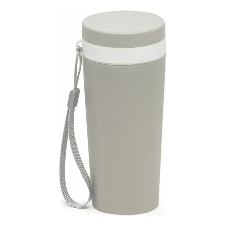 12 Unidades Copo Fibra De Bambu 350ml