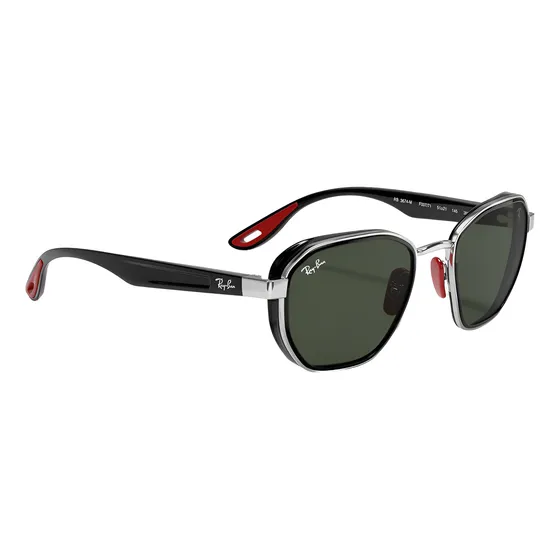 Ray-ban Scuderia Ferrari Sol Metal Lentes Clásicas