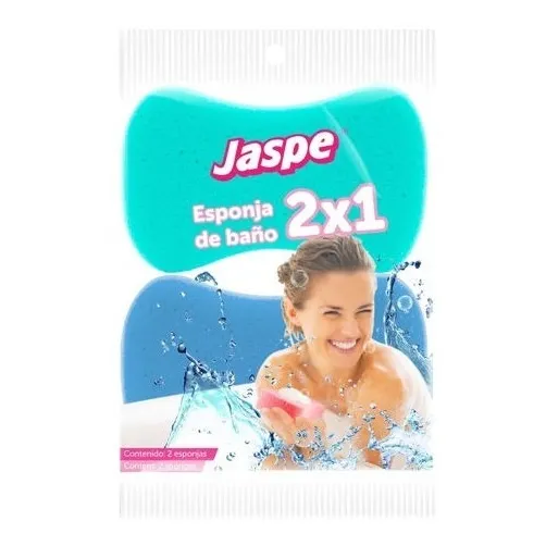Jaspe Esponja De Baño Pack 2 X 1 
