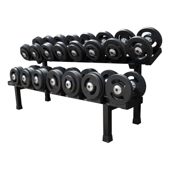 Dumbell Injetado Par De 24 /34  Kg Sem Suporte