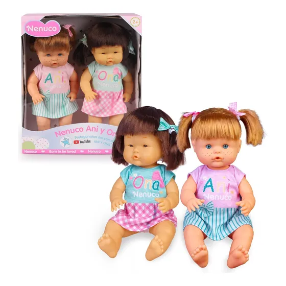 Ani Y Ona. Nenuco. Youtube. Protagonista Del Canal Casi Bebe