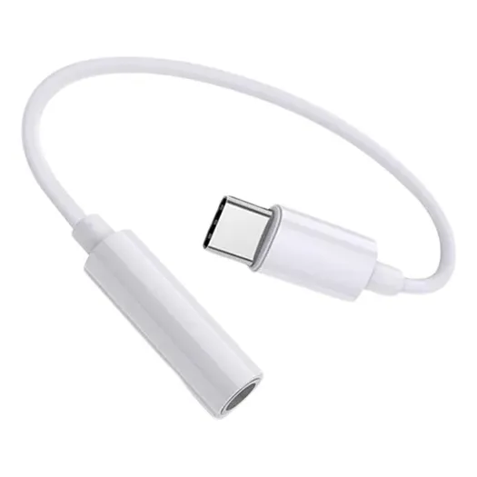 Adaptador Audifonos Convertidor Usb Tipo C A Auxiliar 3.5 Mm