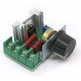 Dimmer Regulador Voltaje Ac 2000w Motor Resistencias Cautín Dimmer Regulador Voltaje Ac 2000w Motor Resistencias Cautín