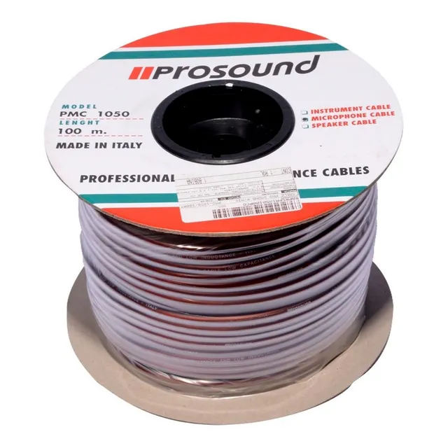Cable P/micrófono Prosound Pmc- 1050 Profesional 100 Metros