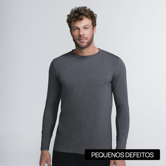 Tech T-shirt Long Sleeve Segunda Linha Masculino Tech T-shirt Long Sleeve Segunda Linha Masculino