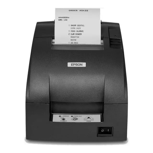 Impresora Tickera Epson Tmu 220d Matriz De Puto 9 Pin 40 Col