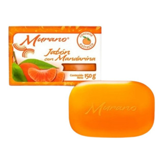 Jabón Barra Murano Natural Mandarina Caja 40 Pz De 150g Jabón Barra Murano Natural Mandarina Caja 40 Pz De 150g