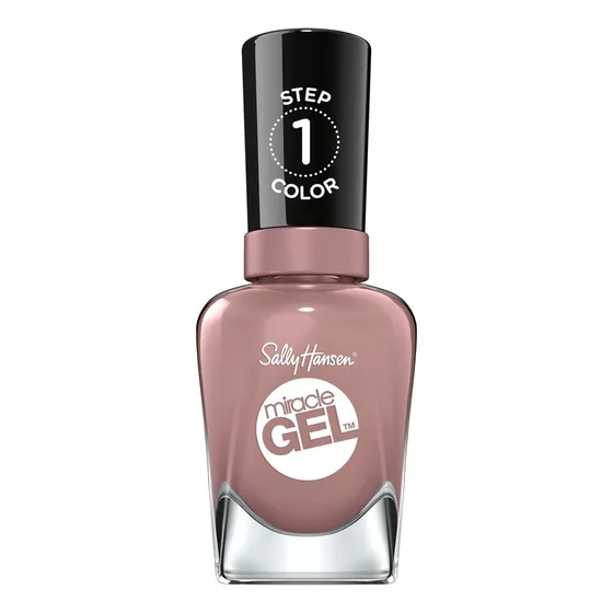 Esmalte de uñas color Sally Hansen Miracle Gel de 15mL de 1 unidades color Love me lilac