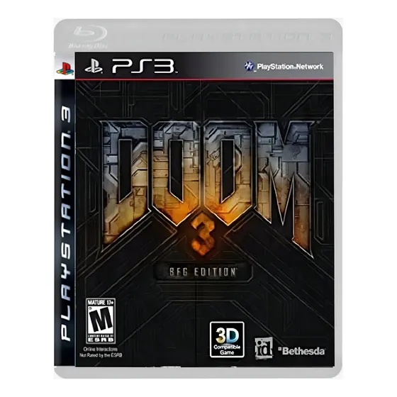 Doom 3 Bfg Physical Edition Ps3 Dammor Troca/venda