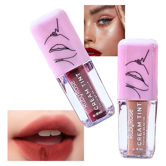 Tinta Labial Ruby Rose Cream Tint Degrade Coreano Tendencia