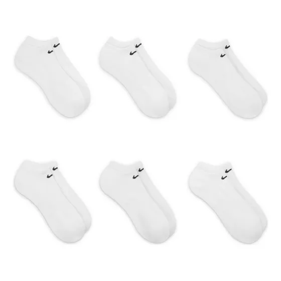 Pack Calcetines X6 Nike Everyday Cushioned Blancas Hombre
