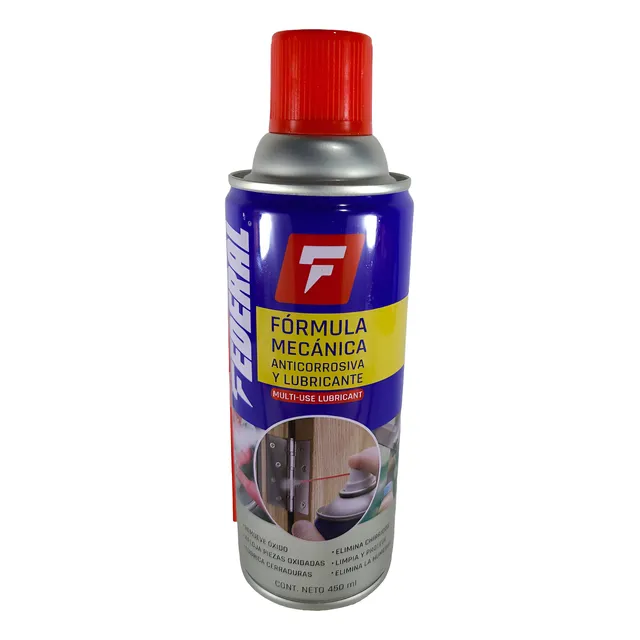 Formula Mecánica Lubricante En Spray 450ml Marca Federal