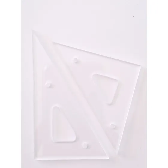 Escuadras Profesionales Arquitectura Dibujo Técnico 9 Cm