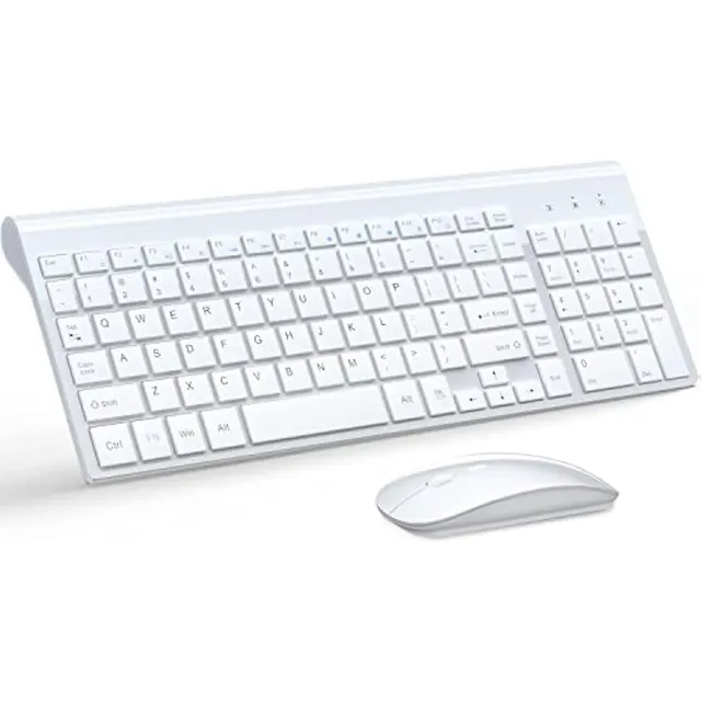 Combo Ultradelgado De Teclado Y Mouse Inalámbricos,