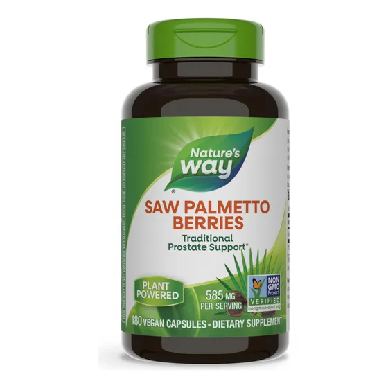 Suplemento De Bayas De Palma Enana Americana De Nature's Way