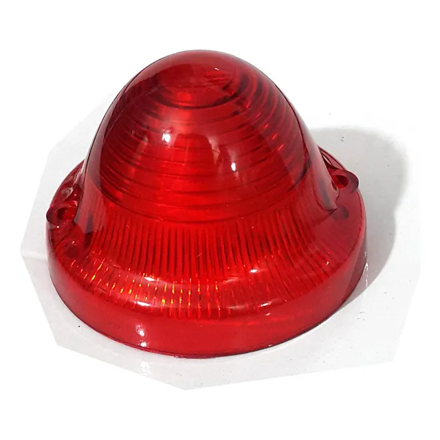 Plastico Acrilico Farol Citroen Mehari Rojo