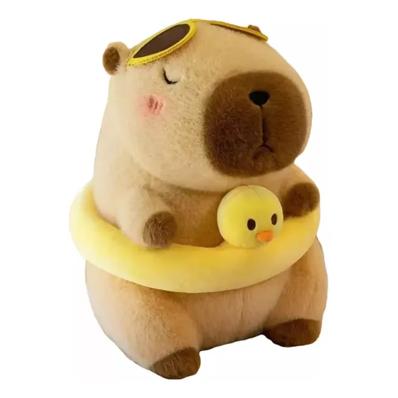 Para N Bonito Carpincho De Peluche, Suave Y Realista, 22 Cm