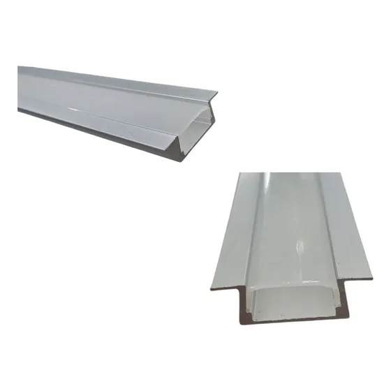 Perfil De Aluminio Empotrable 1,5 X 0,7 X 200cm