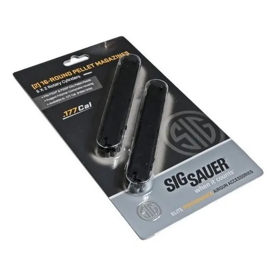 Kit 2 Cargadores Sig Sauer Para P250 16 Tiros Y Pistola P226