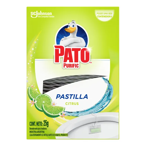 Pastilla P. Inodoro Citrus Pato Purific 25 Grs