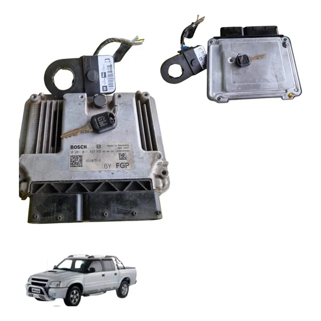 Kit Modulo De Injeção S10/mwm 2005/11 2.8 Diesel Eletrônica