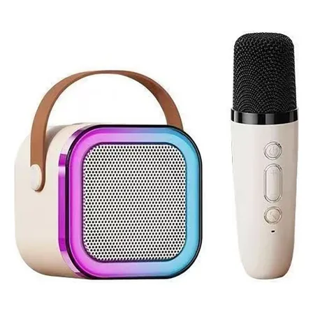 Parlante Karaoke Altavoz Bluetooth K12 Con Micrófono Tecno