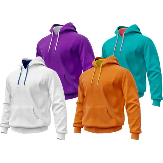 Buso Hoodie Saco En Algodón Perchado Mónaco Adulto