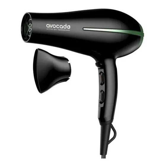 Secador De Pelo Gama Bora Avocado Oil Ceramic Ion 2200 W Color Negro
