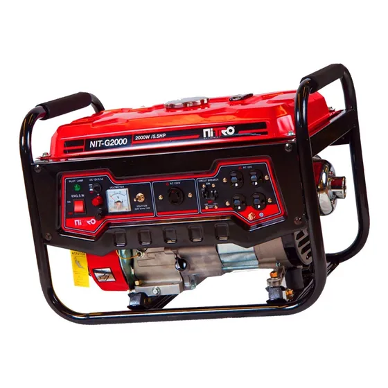Nit-g2000 Generador A Gasolina 2,000w Nitro Motor 5.5hp 120v
