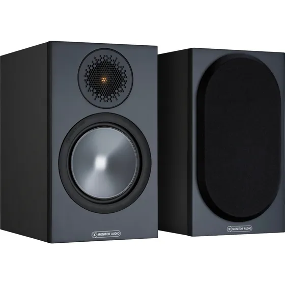 Nuevas! Par De Bocinas Monitor Audio Bronze 50 6g Inglesas Negro