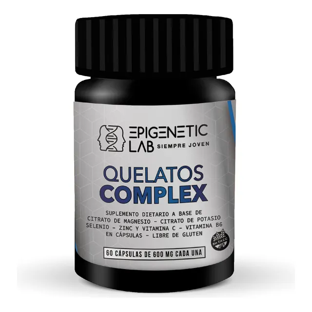 Magnesio + Potasio + Zinc + Selenio Quelatados Premium 600mg