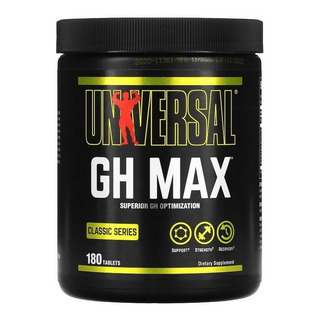 Suplemento Em Comprimidos Universal Nutrition Gh Max L-arginina Alfa-cetoglutarato Gh Max Em Pote 180 Un Suplemento Em Comprimidos Universal Nutrition Gh Max L-arginina Alfa-cetoglutarato Gh Max Em Pote 180 Un