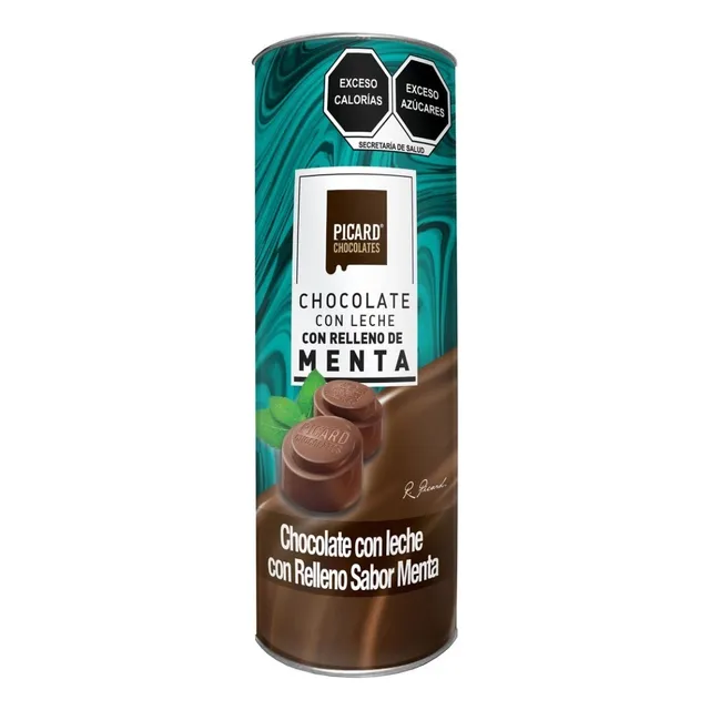 Chocolates Picard Sabor Menta Tubo de 180g
