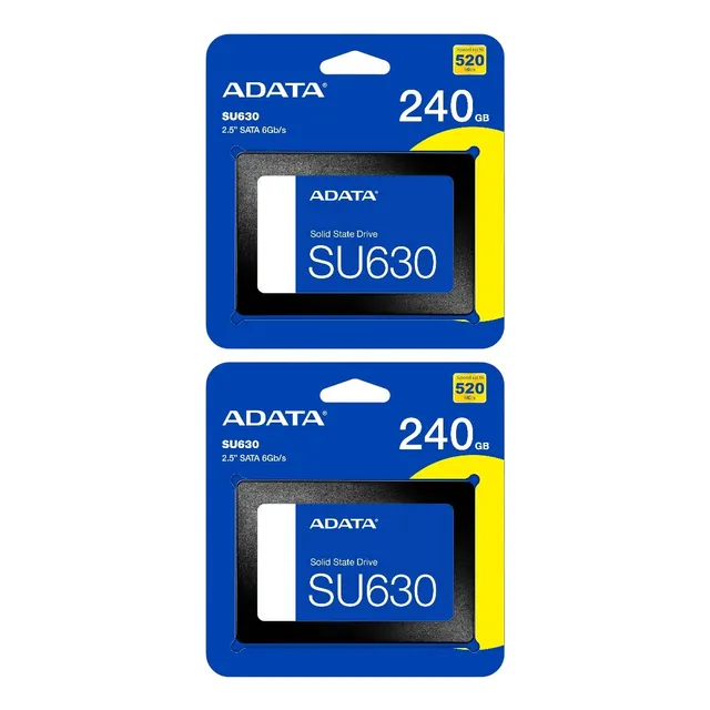 Kit Global Pc 2pz Disco Solido Adata 240gb Ssd Asu630ss-240g