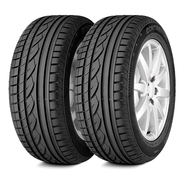 2 Pneu Aro 16 205/55r16 91w Contipremiumcontact Ssr Run Flat