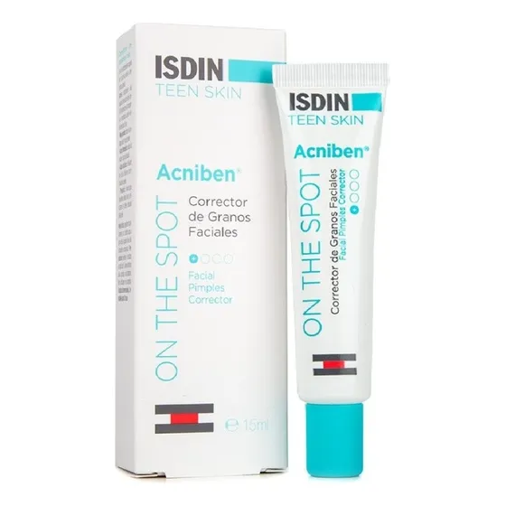 Isdin Acniben Corrector De Granos Faciales On The Spot 15 Ml Momento de aplicación Día/Noche Tipo de piel Grasa