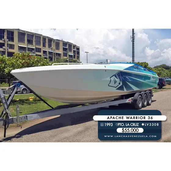 Lancha Apache Warrior 36 Lv3308