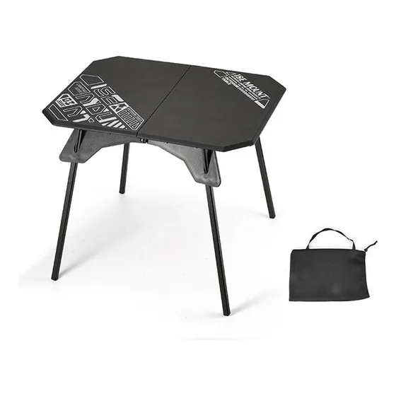 Mesa Plegable Ajustable Para Exteriores Mesa De Camping Desm