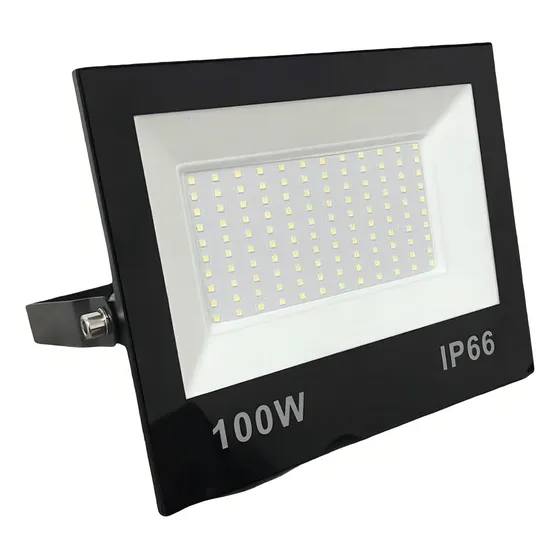 Reflector LED Cristal IP65 100W con luz colorblanco 110V