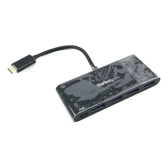 Adaptador USB-C a 4 puertos USB de Startech, excelente calidad